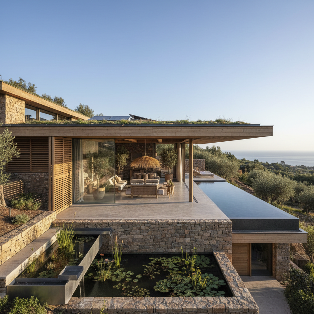 Modern villa tasarımı