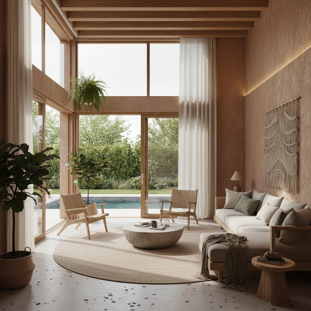 Modern villa iç mekan tasarımı