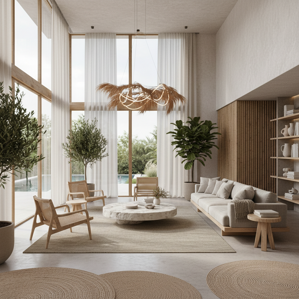 Modern villa iç mekan tasarımı