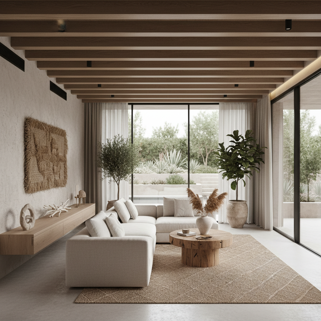 Modern villa dekorasyonu