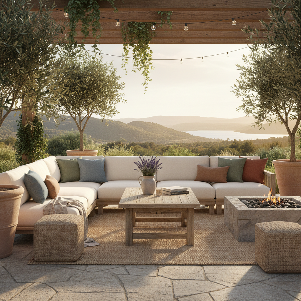 Konforlu açık alan tasarımı