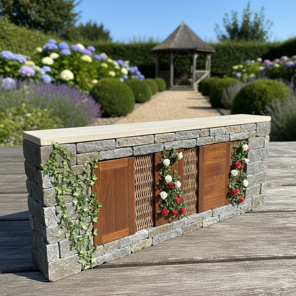 Bahçe duvarı modelleri