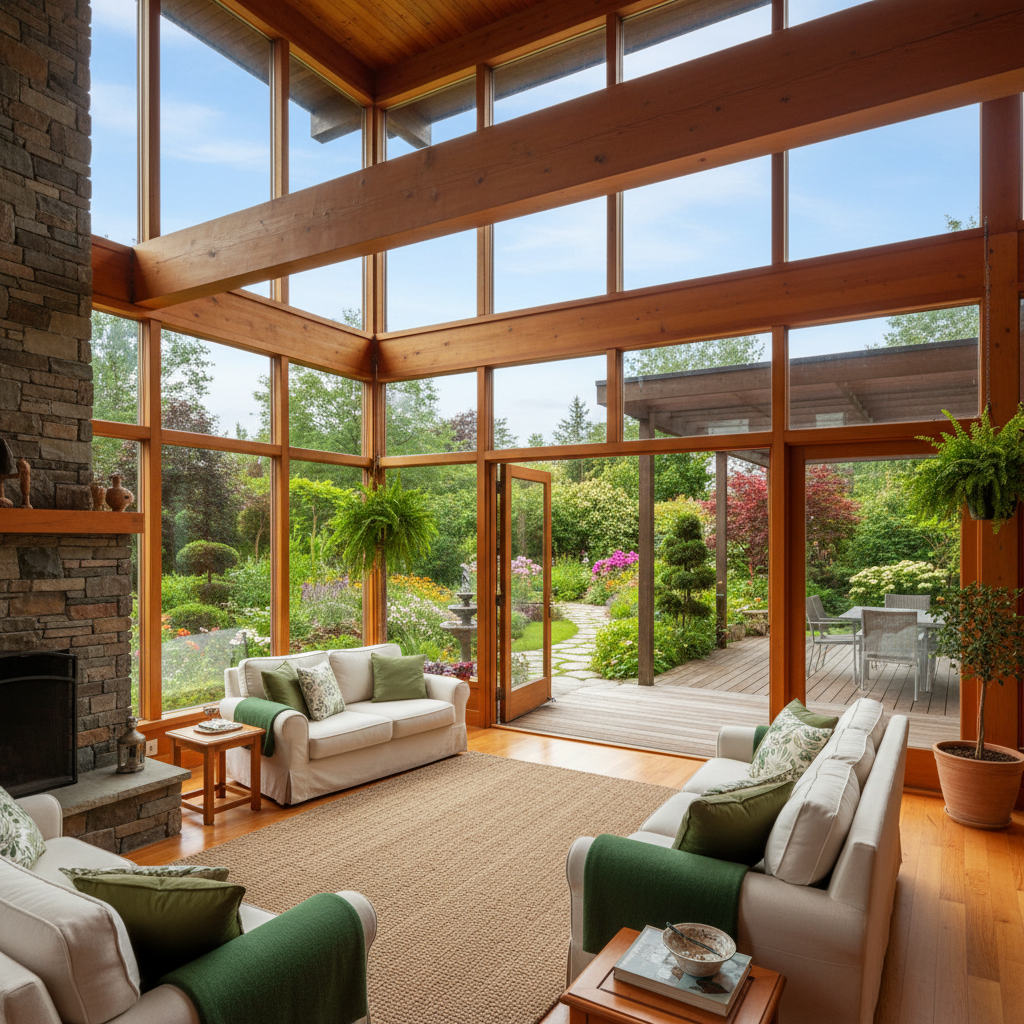 Dört mevsim kullanılabilir alan örneği