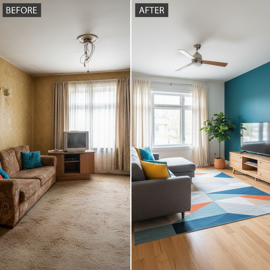 Modern ev tadilat süreci