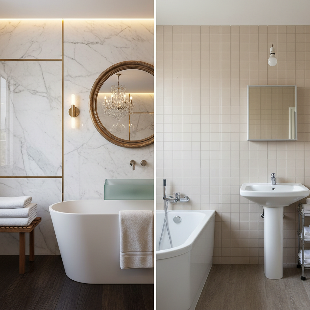 Lüks tadilat örneği