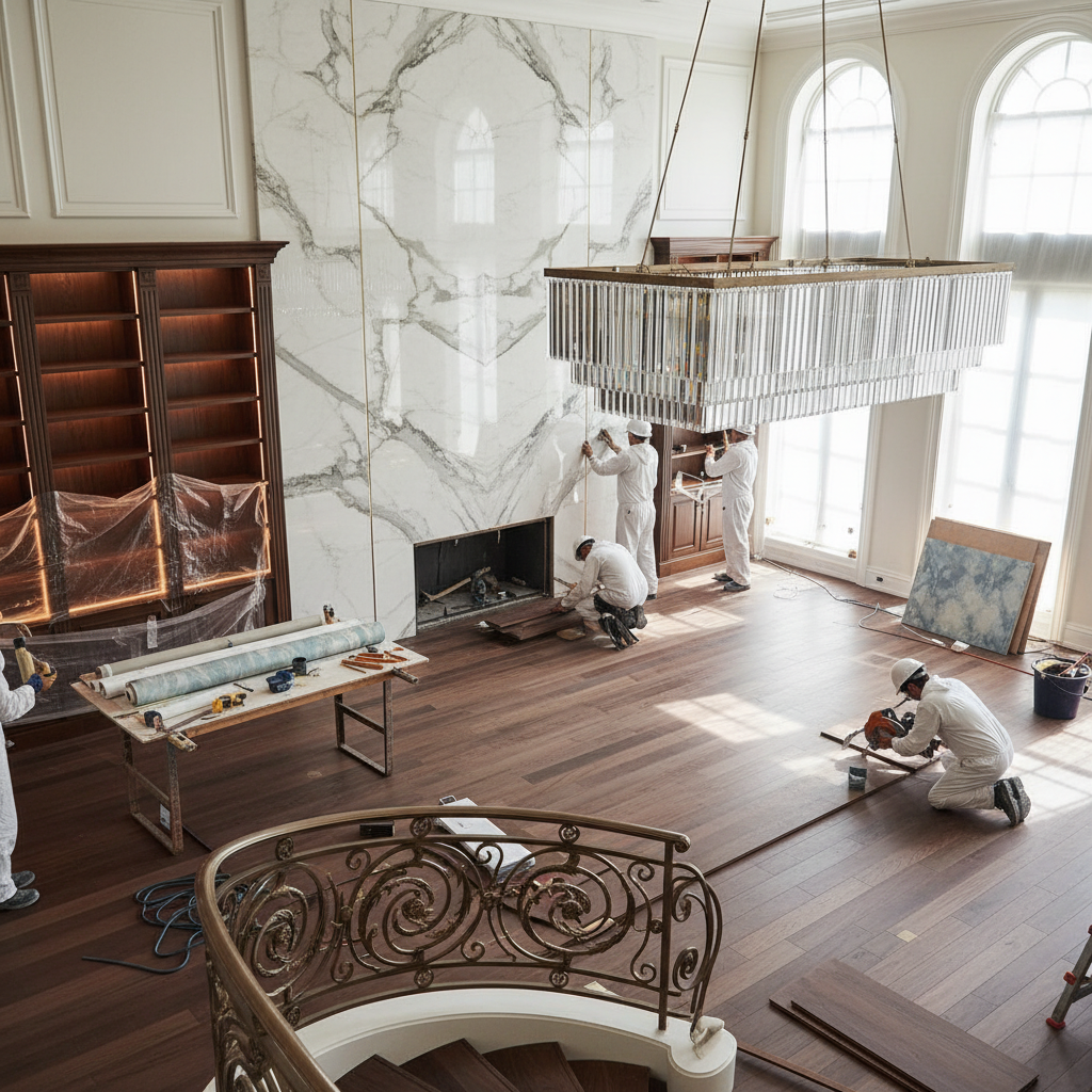 Lüks tadilat örneği