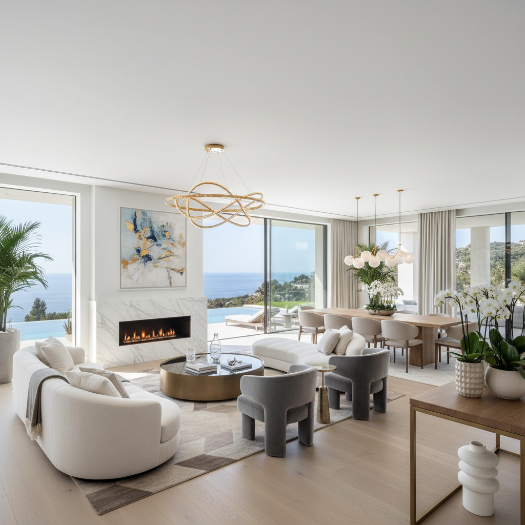 Lüks villa iç mekan tadilatı