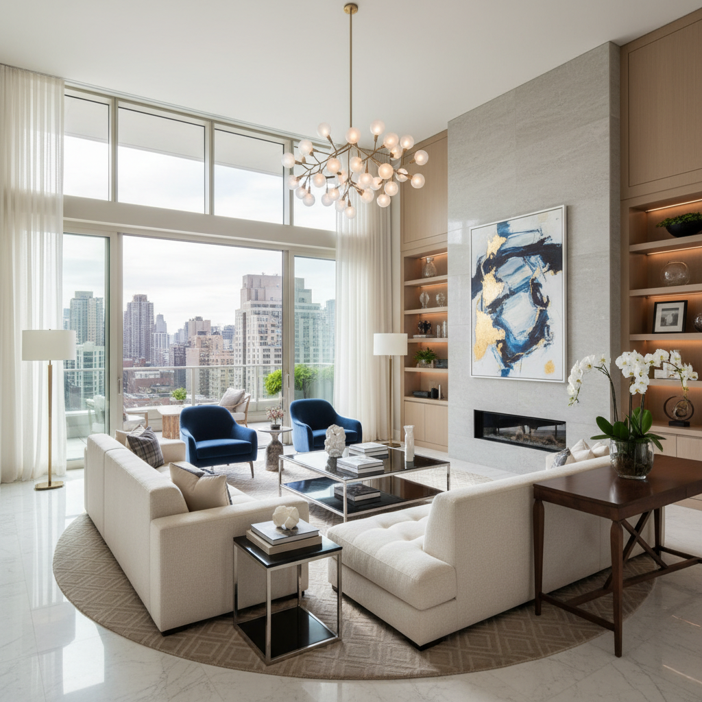 Lüks yaşam alanı örneği