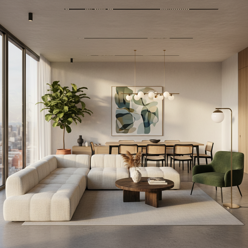 Modern iç mekan tasarımı