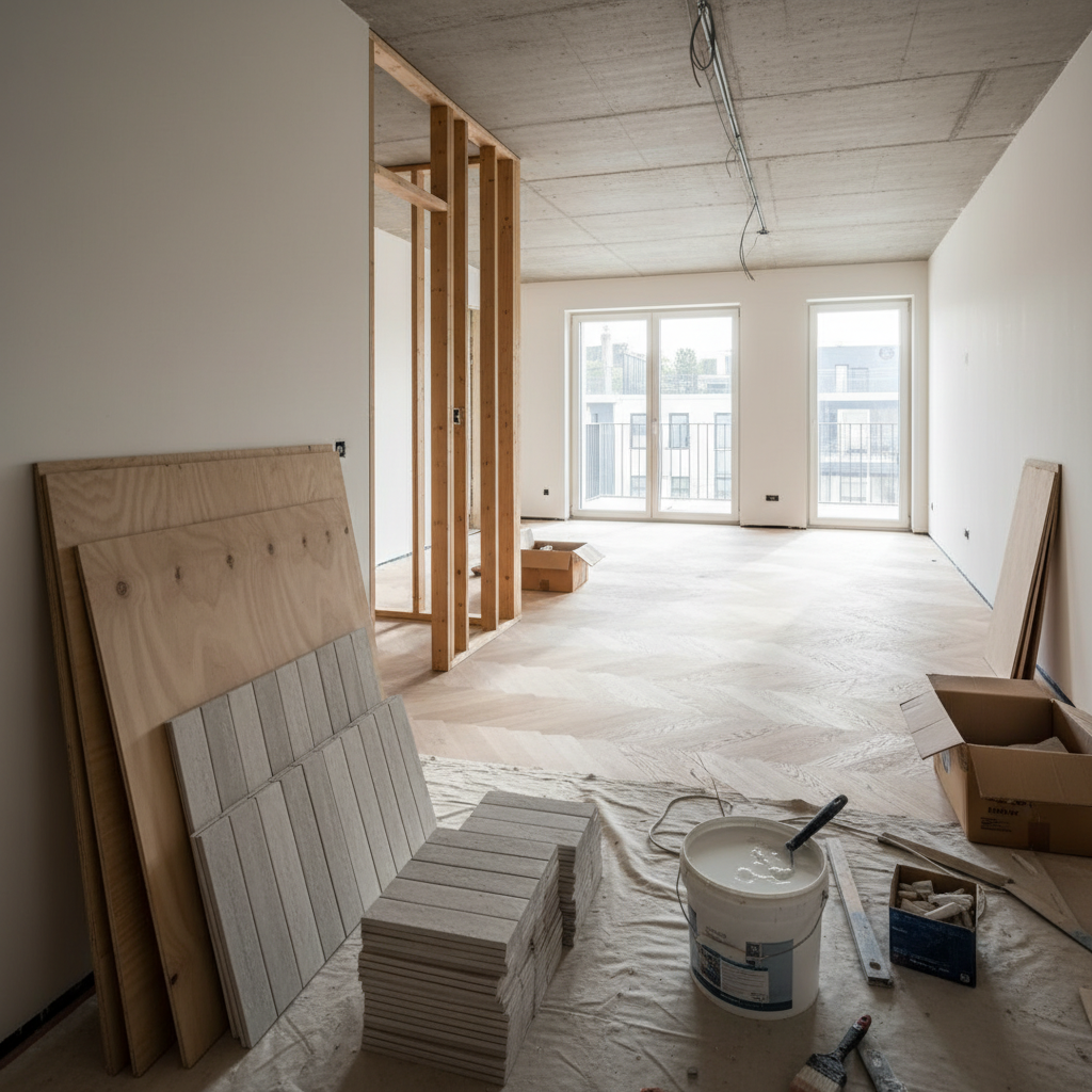 Tadilat malzemeleri ve yenileme süreci