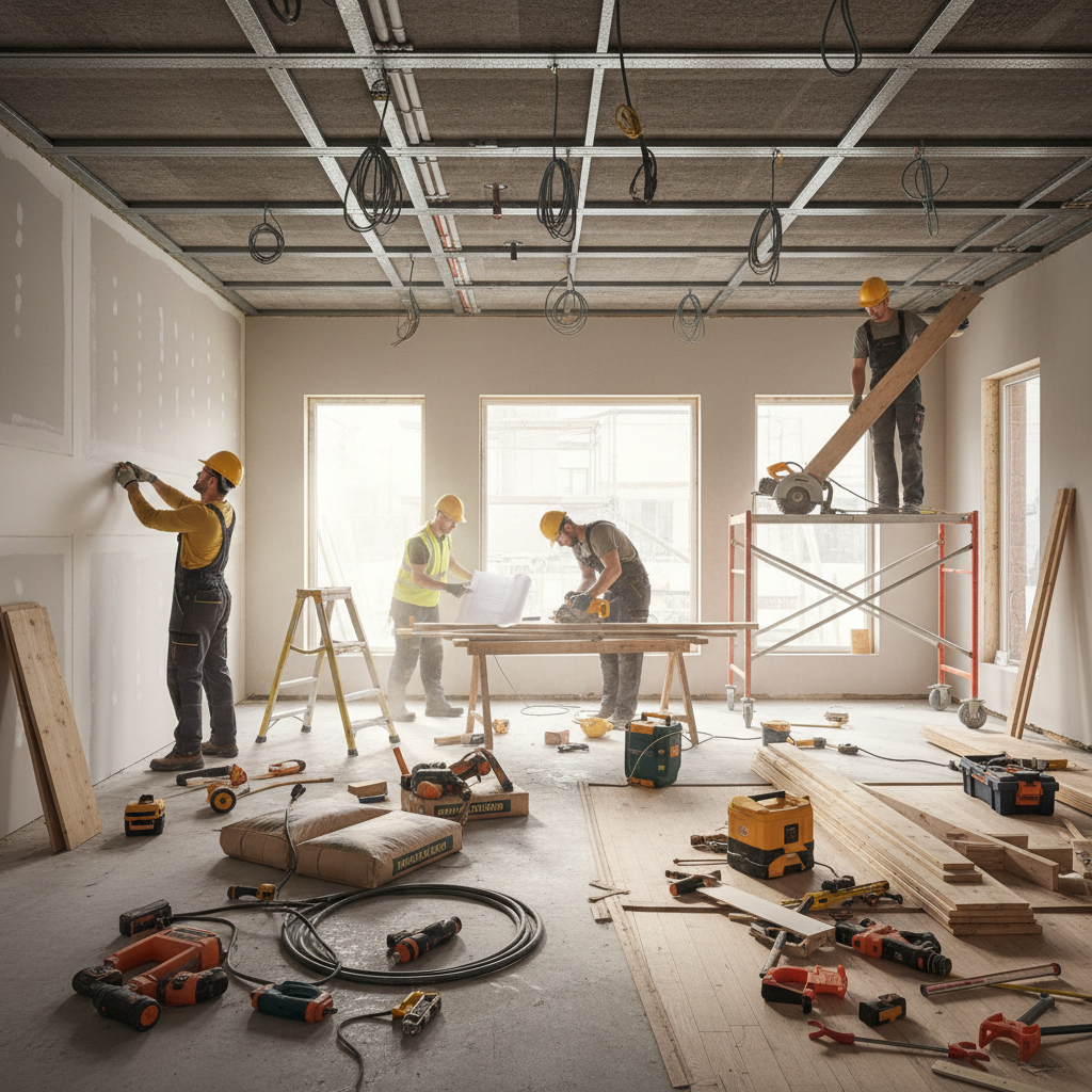 Tadilat süreci ve inşaat çalışmaları