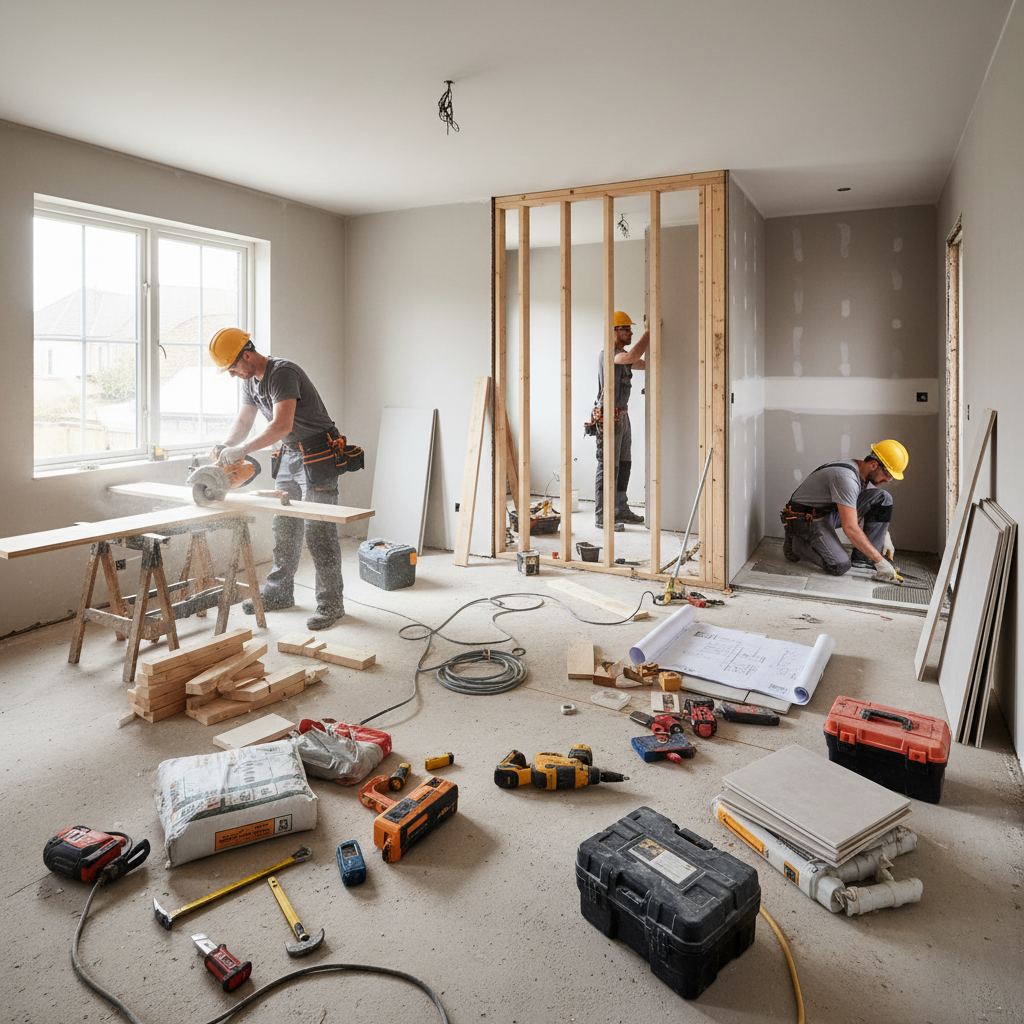 Profesyonel tadilat süreci