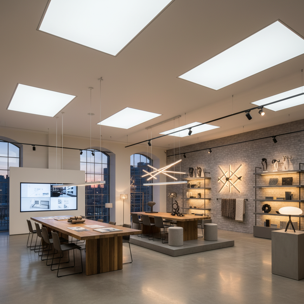 Ticari alanlarda etkili ışık kullanımı