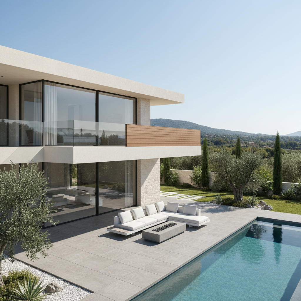 Modern bir villanın tadilatı