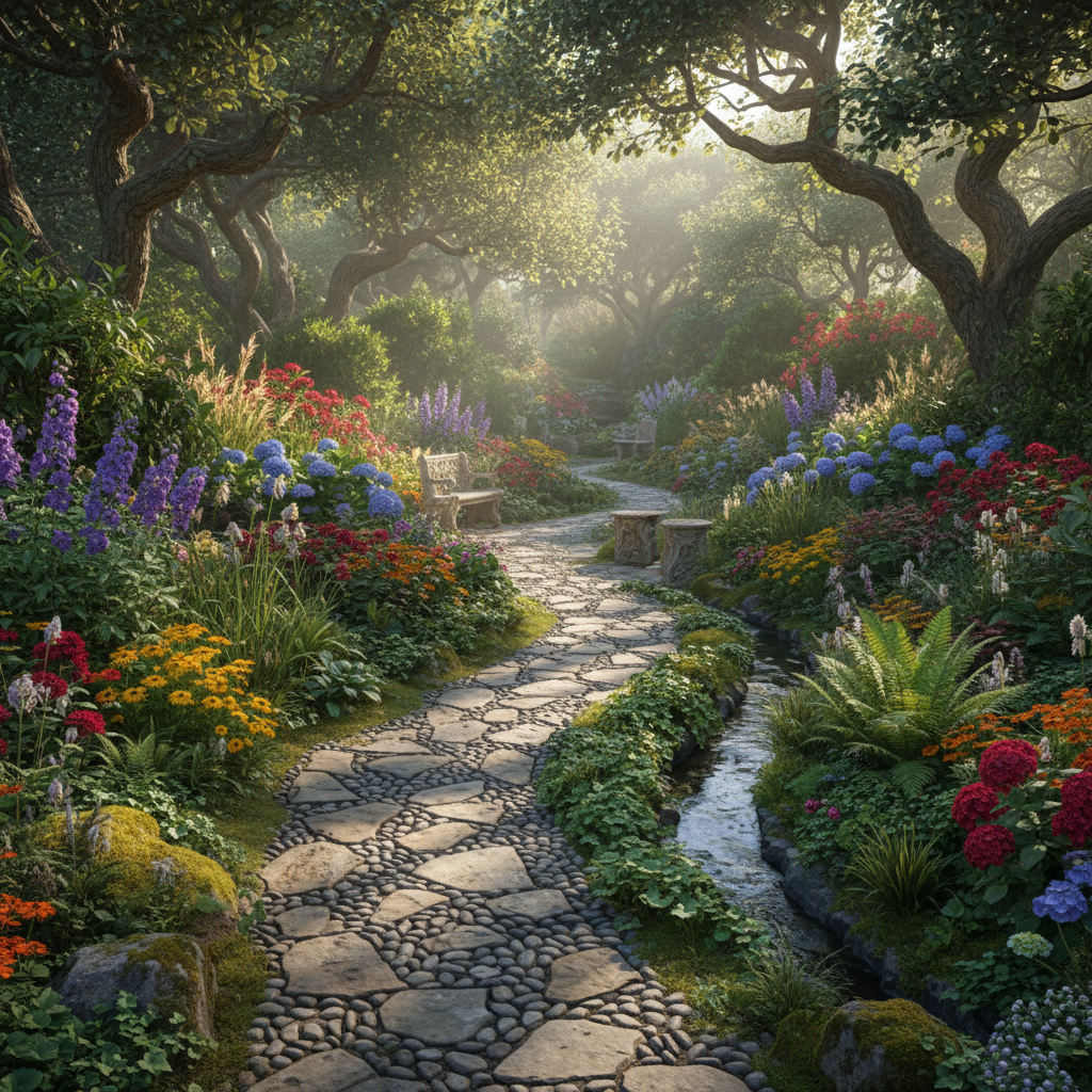 Estetik yürüyüş yolu tasarımı